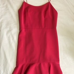 Alice + Olivia coral pink strappy sundress size 6